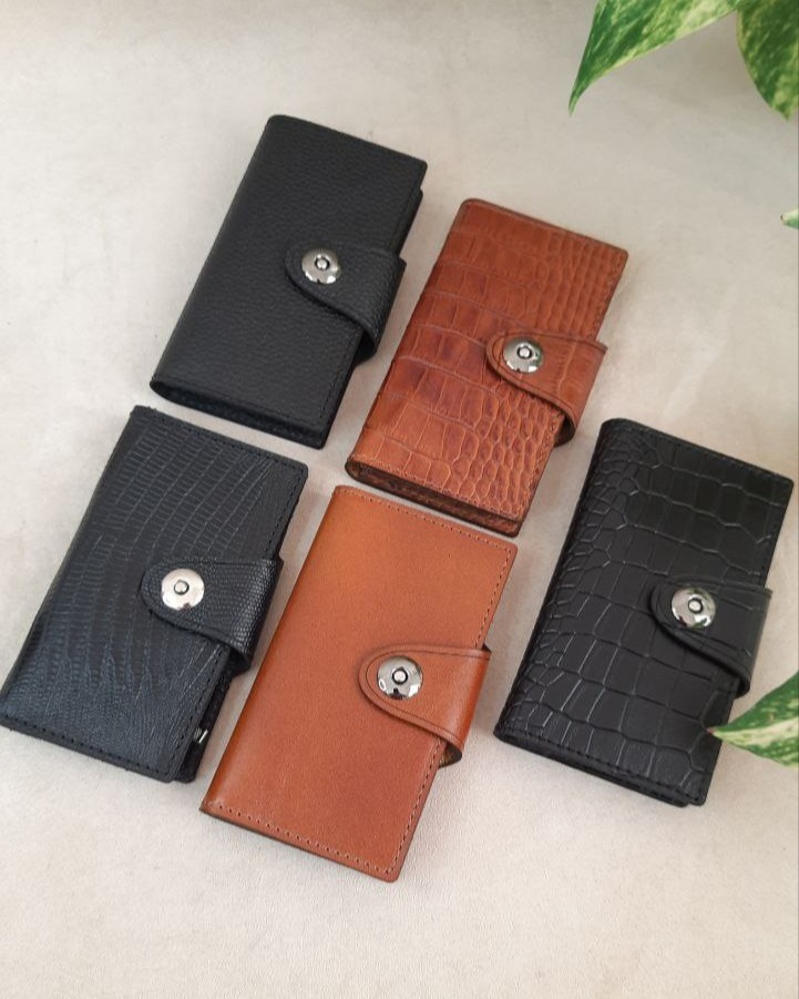 کیف کارت چرم گاوی کد K84