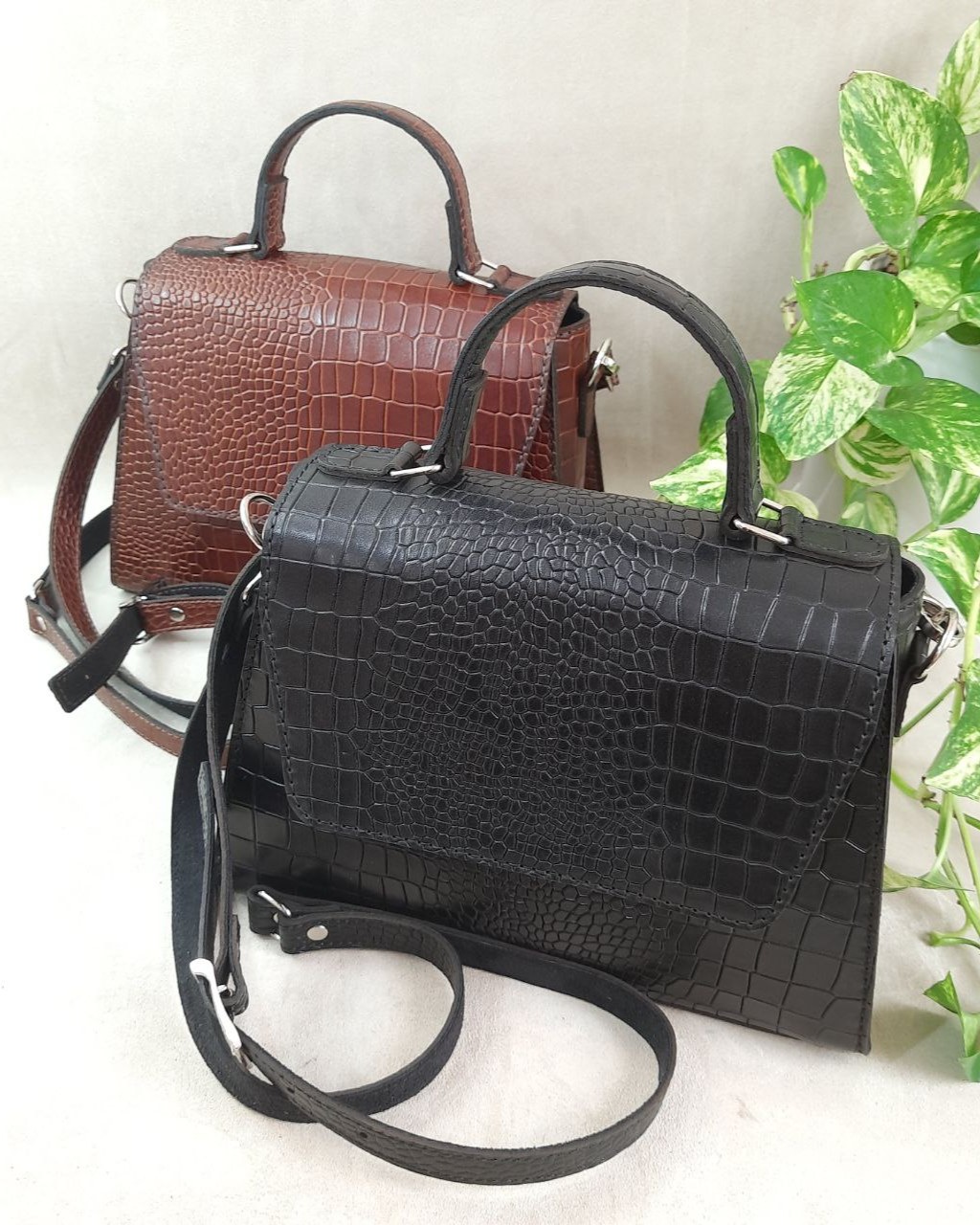 کیف مجلسی زنانه چرم گاوی کد Z120