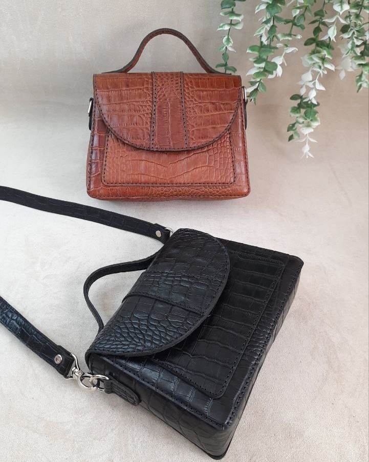 کیف زنانه چرم گاوی کد Z245